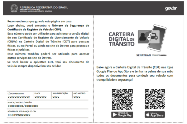 Exemplo CRV/CRLV Digital